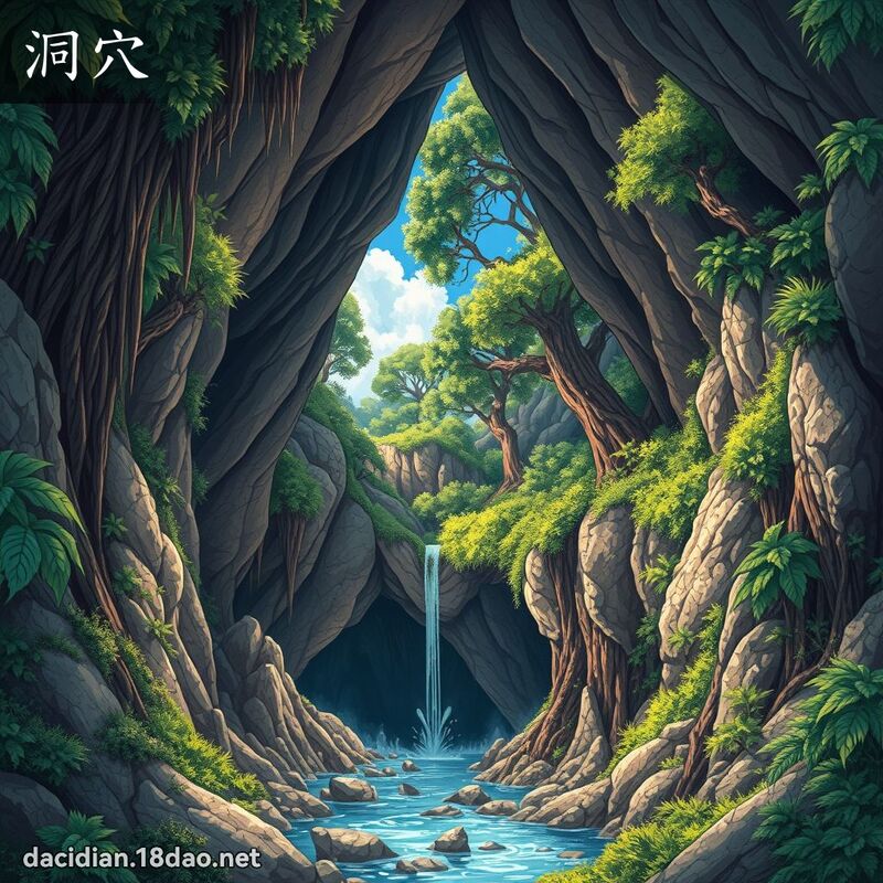 洞穴 - 国语大辞典配图