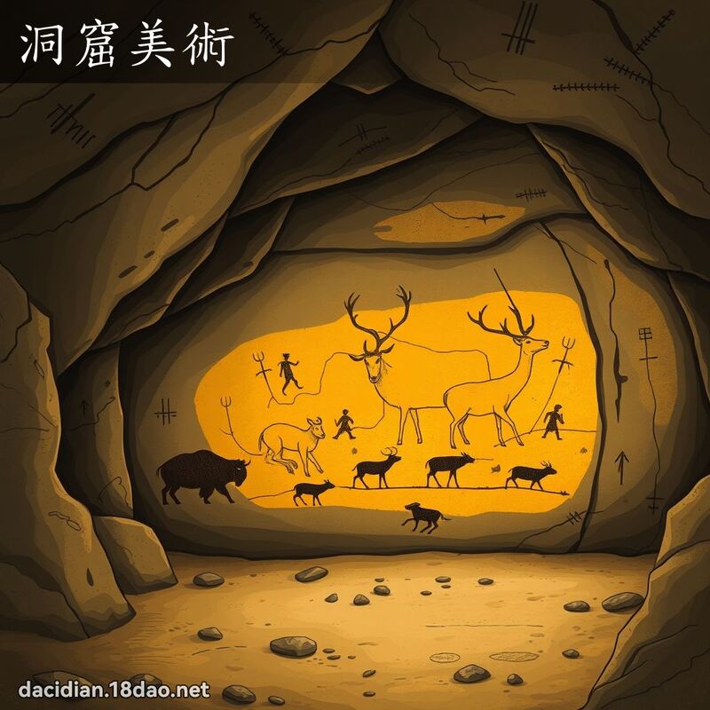 洞窟美術 - 國語大辭典配圖