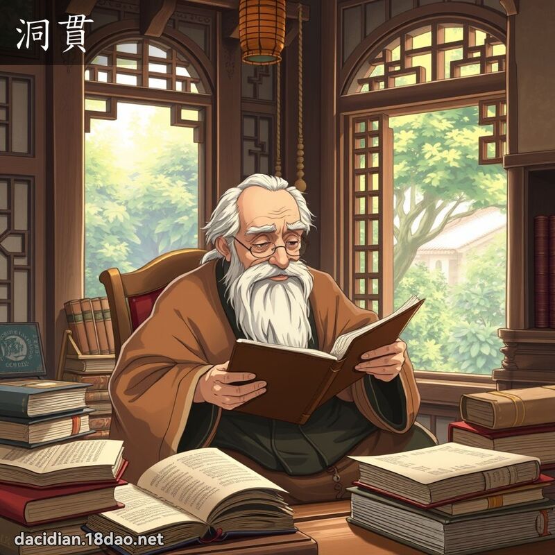 洞贯 - 国语大辞典配图