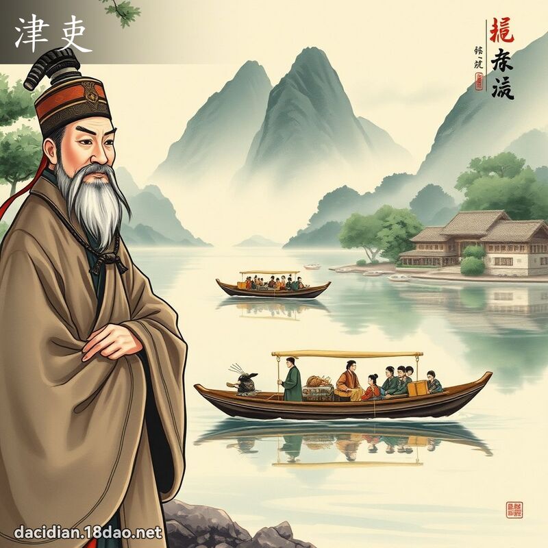 津吏 - 國語大辭典配圖