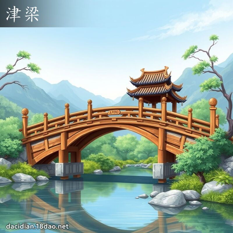 津梁 - 國語大辭典配圖