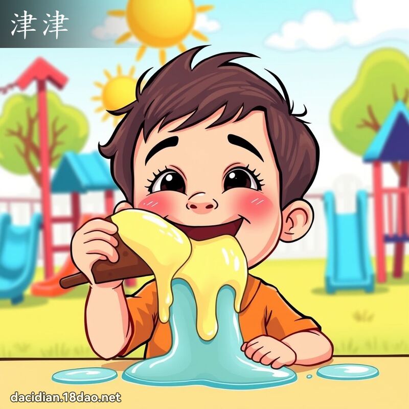 津津 - 國語大辭典配圖