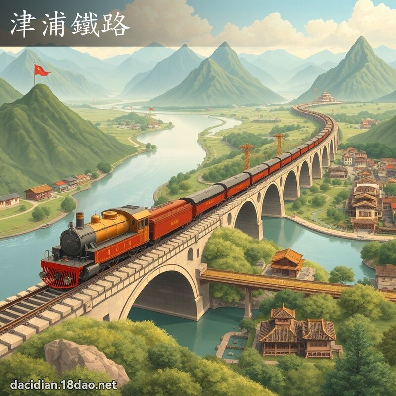 津浦铁路 - 国语大辞典配图