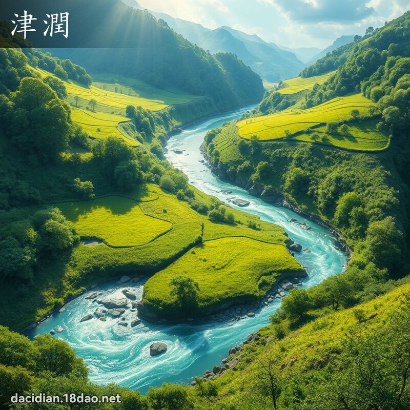 津潤 - 國語大辭典配圖