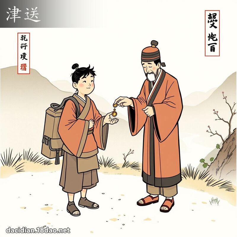 津送 - 国语大辞典配图