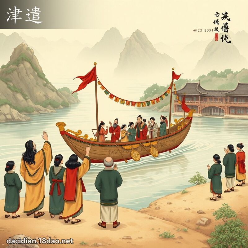 津遣 - 国语大辞典配图