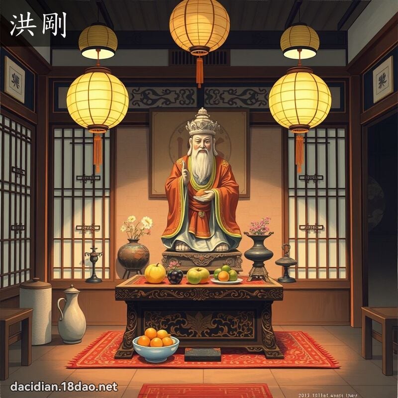 洪刚 - 国语大辞典配图