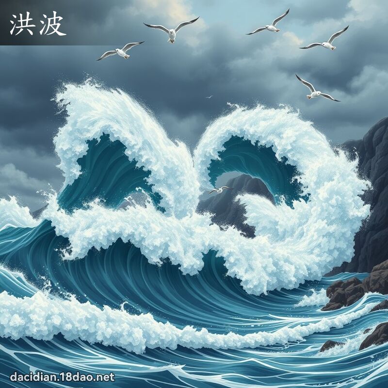 洪波 - 國語大辭典配圖