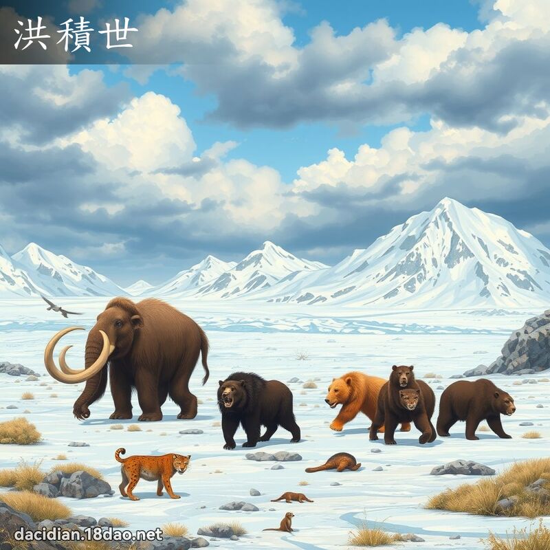 洪積世 - 國語大辭典配圖