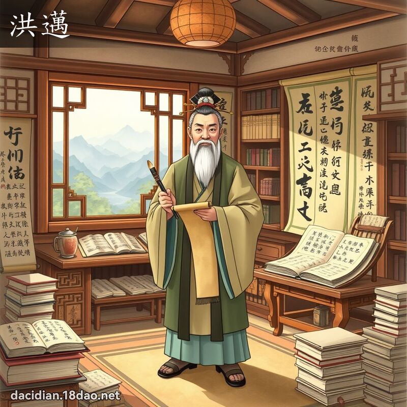 洪迈 - 国语大辞典配图