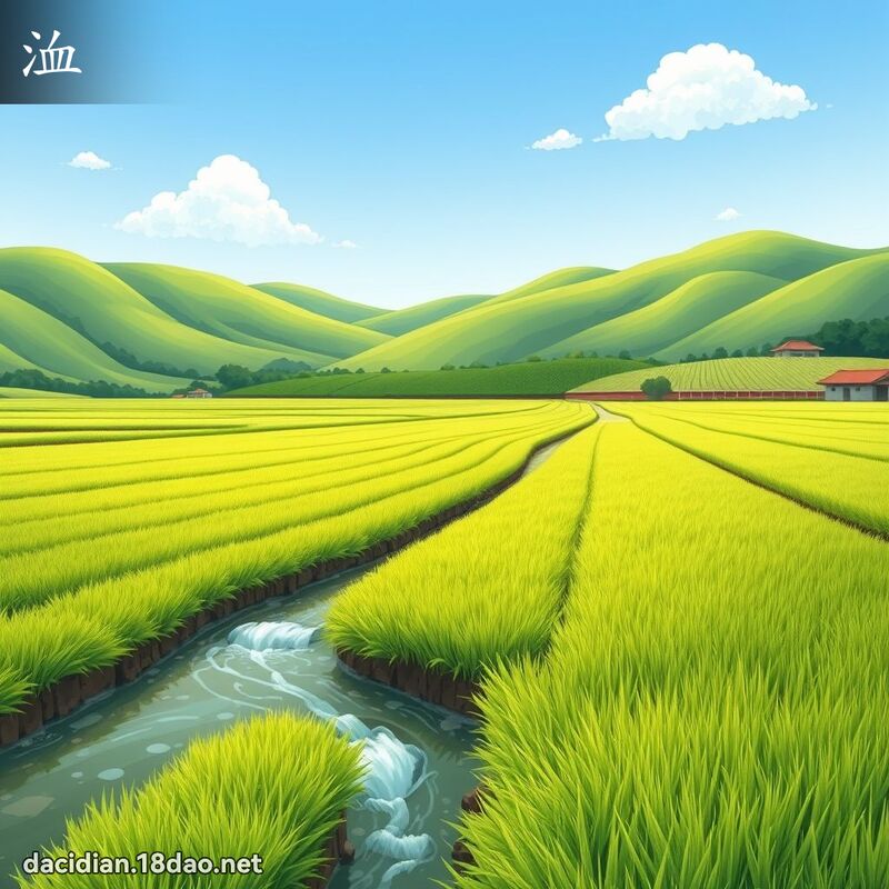洫 - 国语大辞典配图