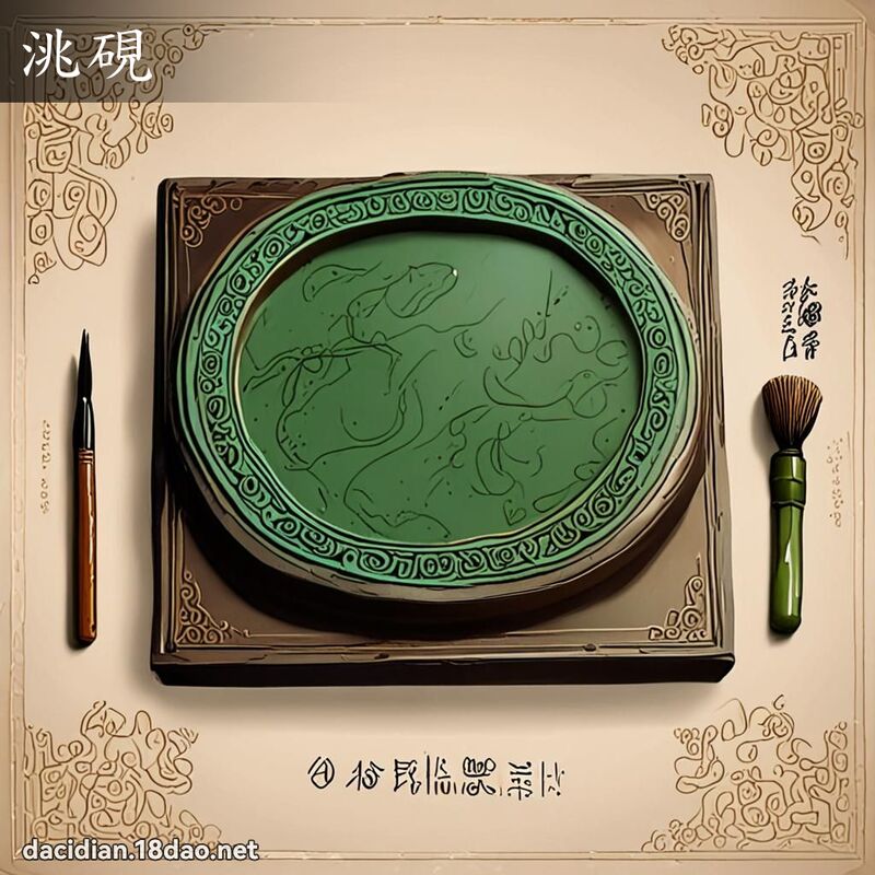 洮硯 - 國語大辭典配圖