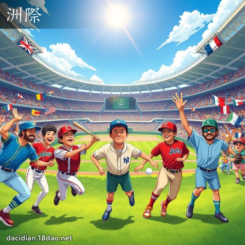 洲际 - 国语大辞典配图