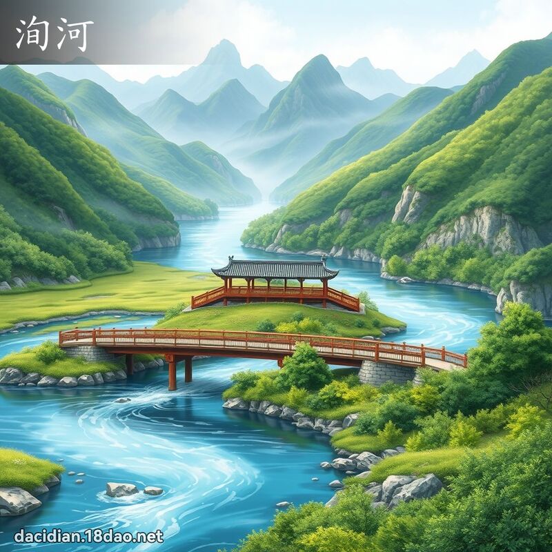 洵河 - 国语大辞典配图