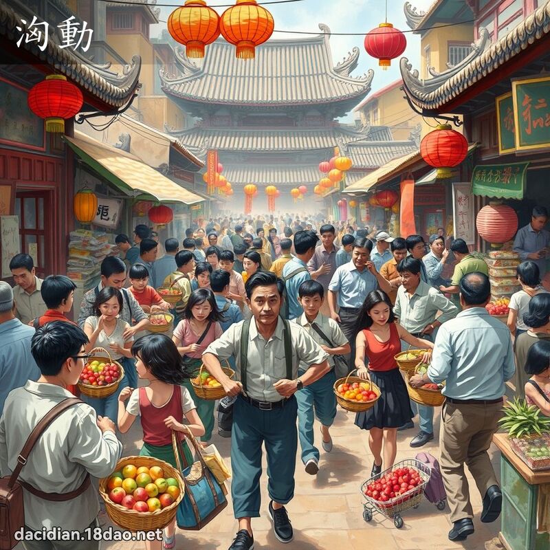 洶動 - 國語大辭典配圖