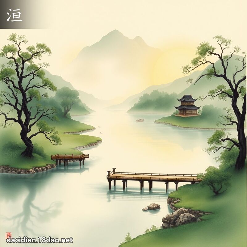 洹 - 國語大辭典配圖