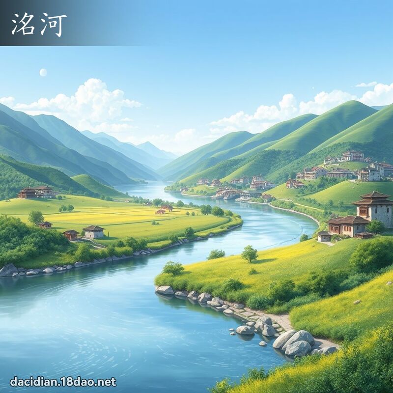 洺河 - 國語大辭典配圖
