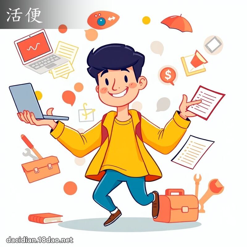 活便 - 国语大辞典配图