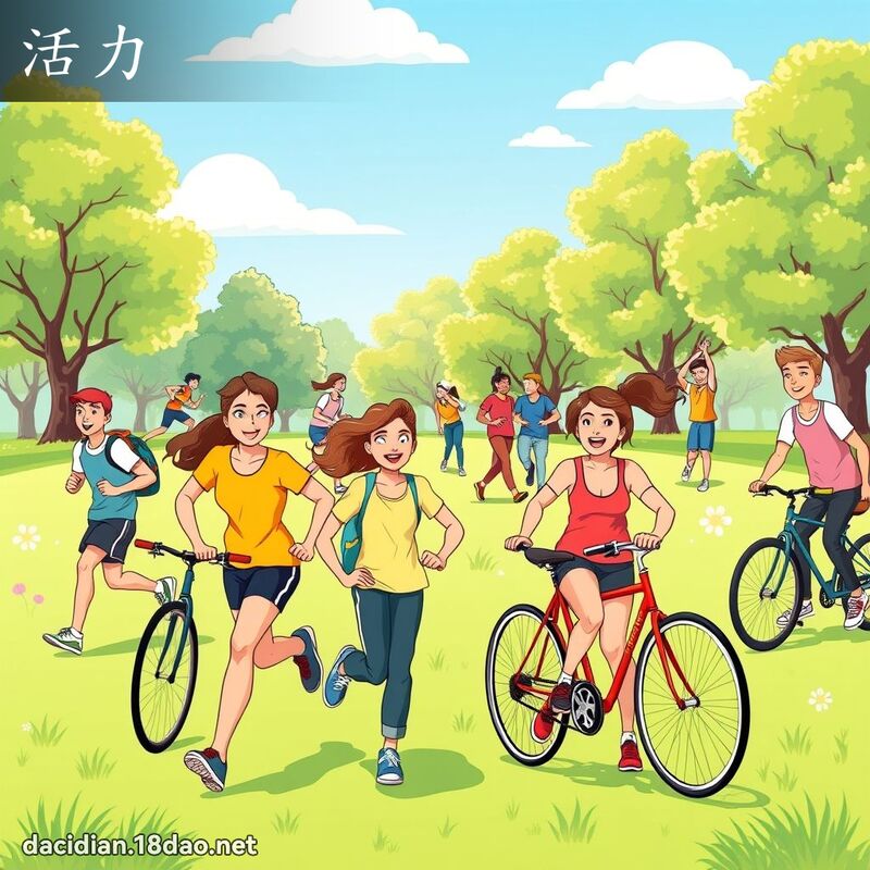 活力 - 国语大辞典配图