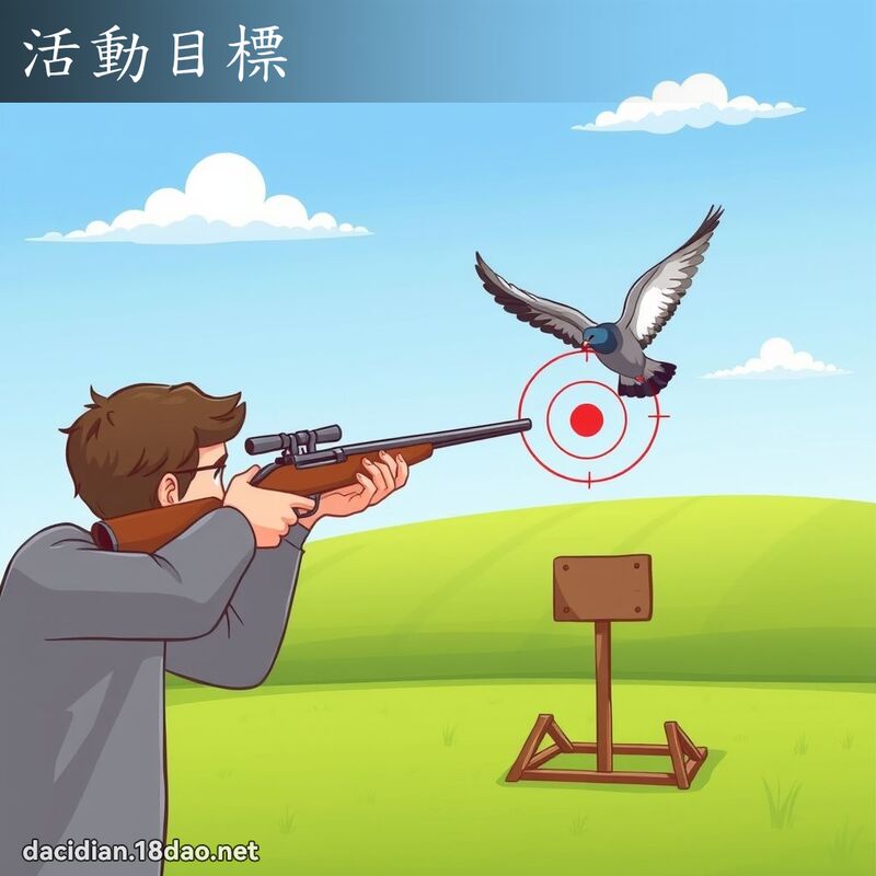活動目標 - 國語大辭典配圖