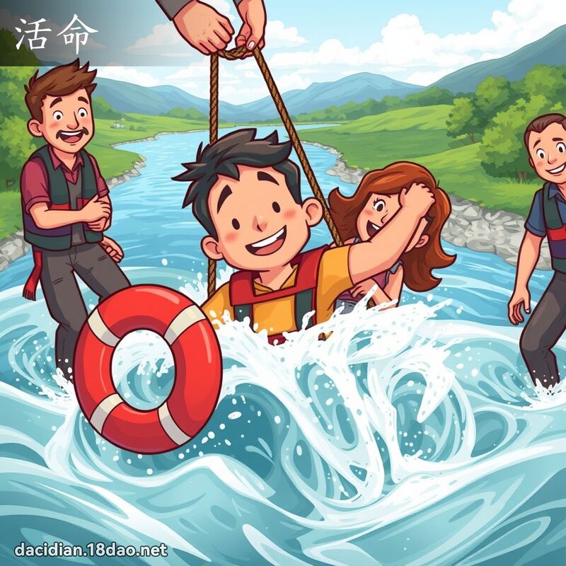 活命 - 國語大辭典配圖
