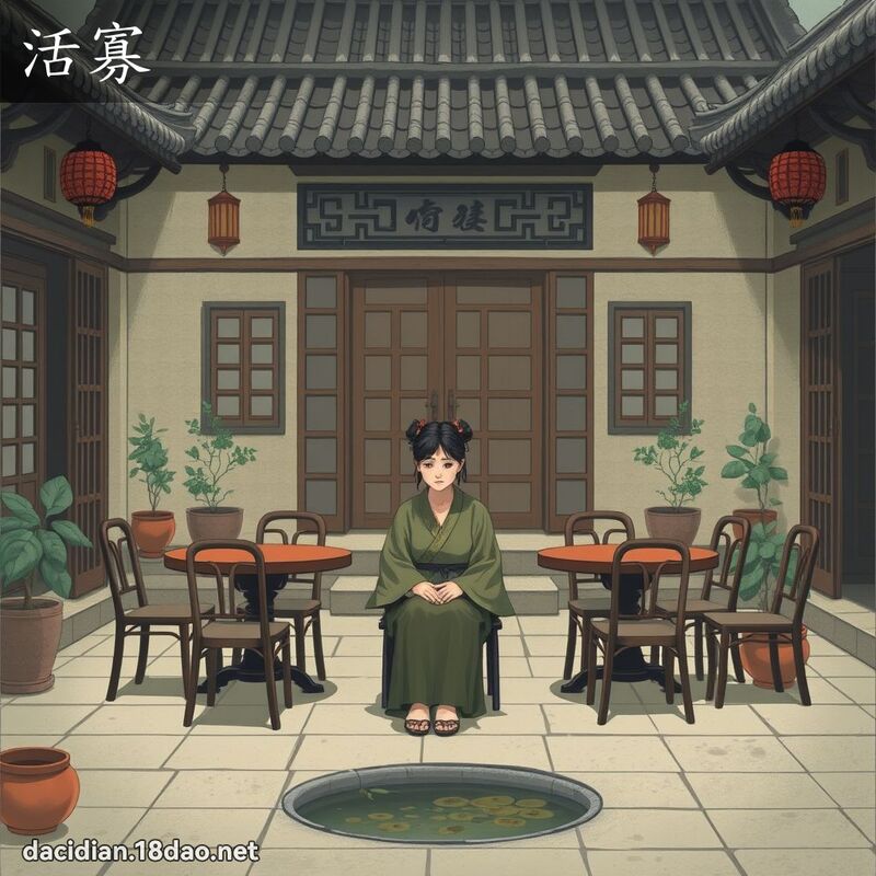 活寡 - 國語大辭典配圖