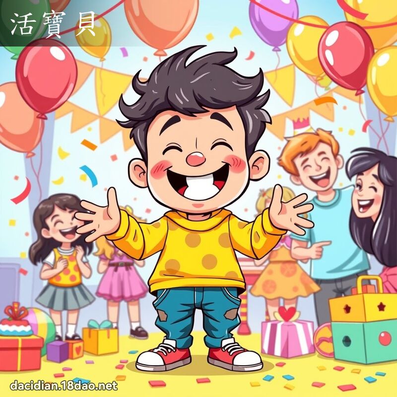 活寶貝 - 國語大辭典配圖