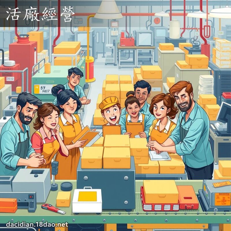 活廠經營 - 國語大辭典配圖