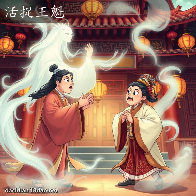 活捉王魁 - 國語大辭典配圖