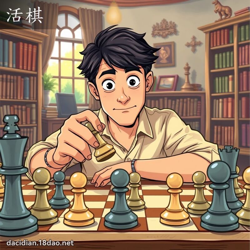 活棋 - 國語大辭典配圖