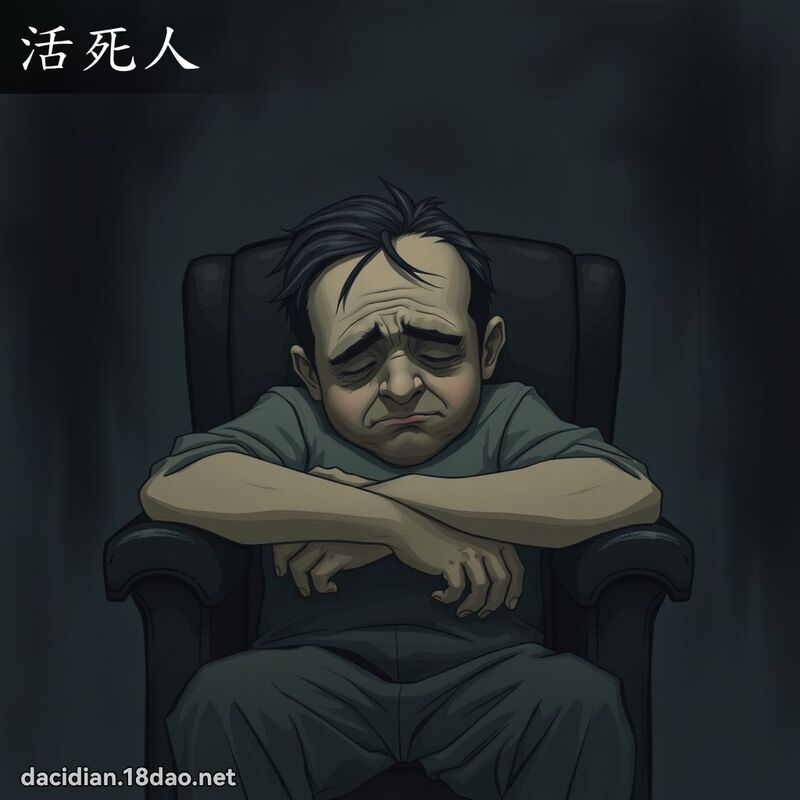活死人 - 國語大辭典配圖