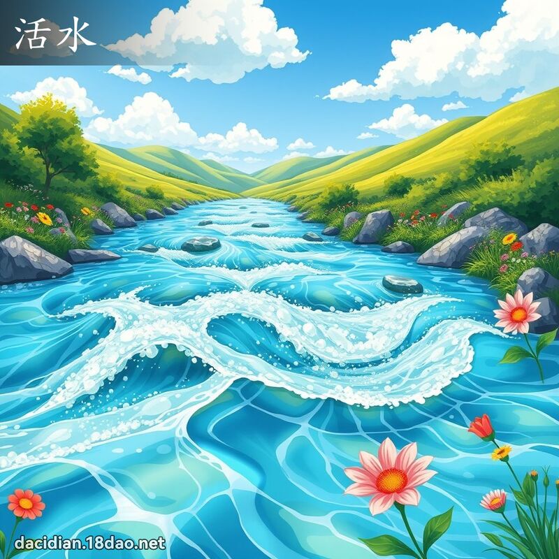 活水 - 国语大辞典配图