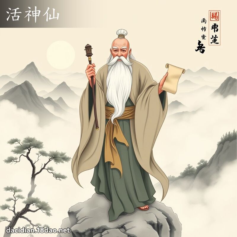 活神仙 - 國語大辭典配圖