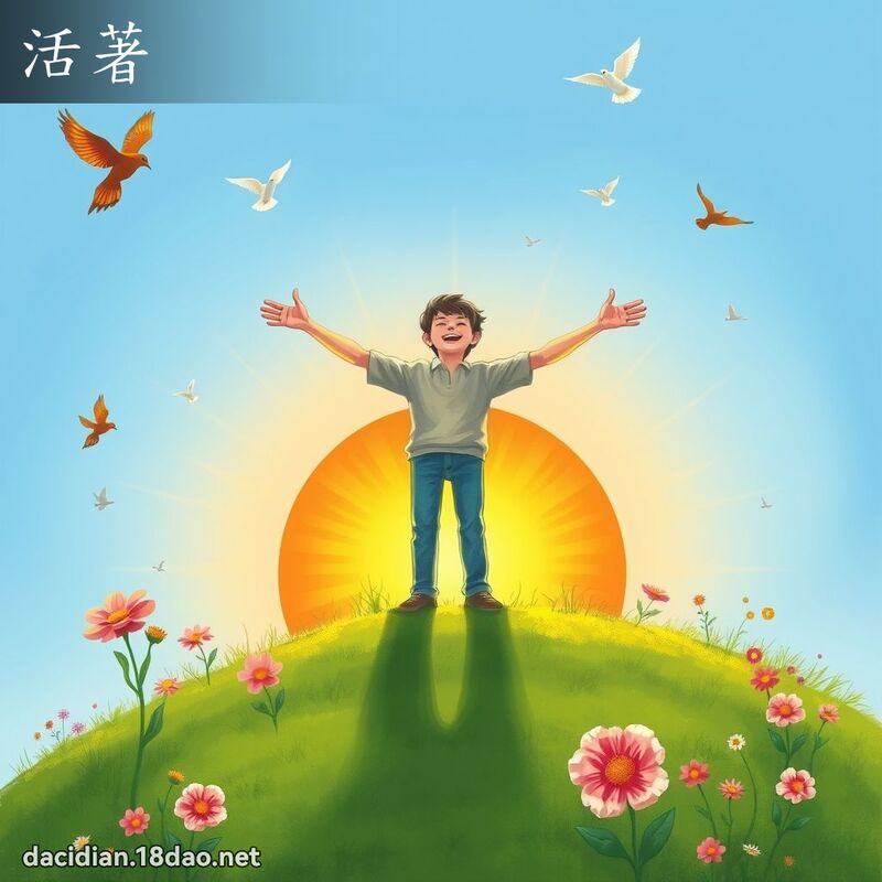 詞語: 活著 (多意詞)