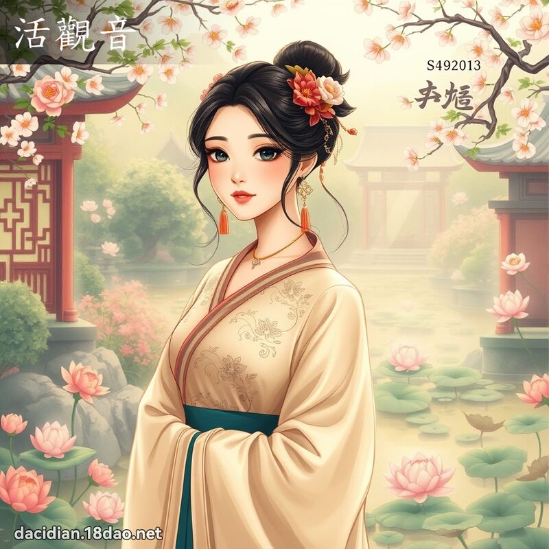 活觀音 - 國語大辭典配圖
