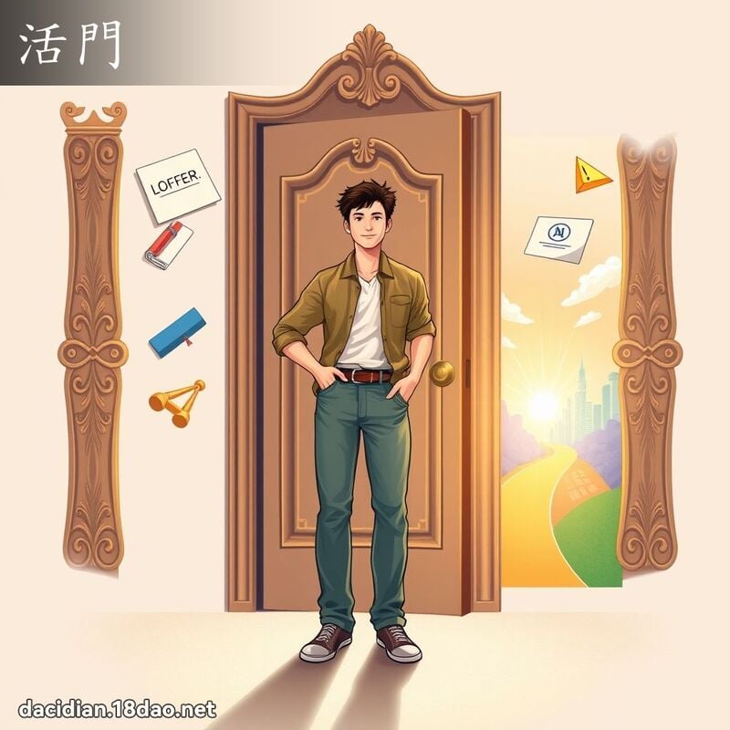 活门 - 国语大辞典配图