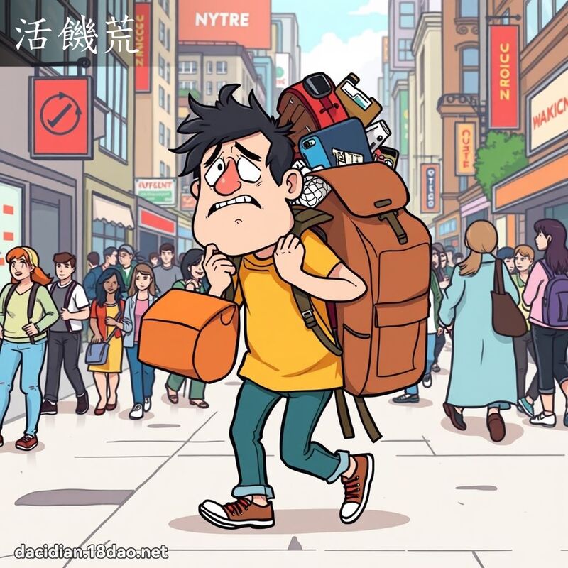 活饥荒 - 国语大辞典配图