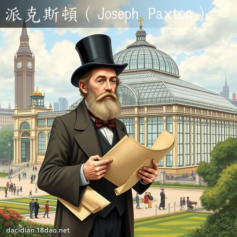 派克斯顿（Joseph Paxton） - 国语大辞典配图
