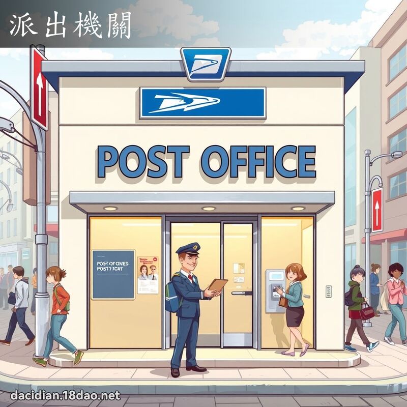 派出机关 - 国语大辞典配图
