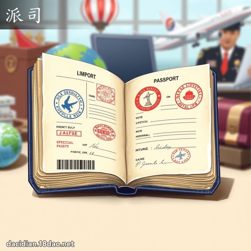 派司 - 国语大辞典配图