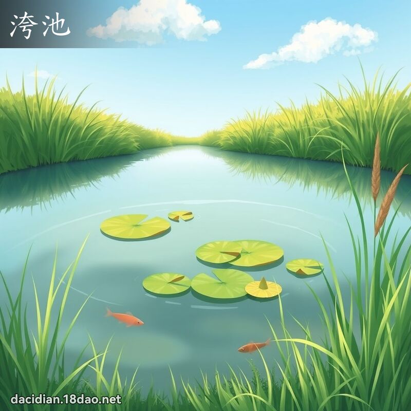 洿池 - 國語大辭典配圖