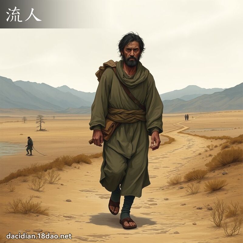 流人 - 國語大辭典配圖