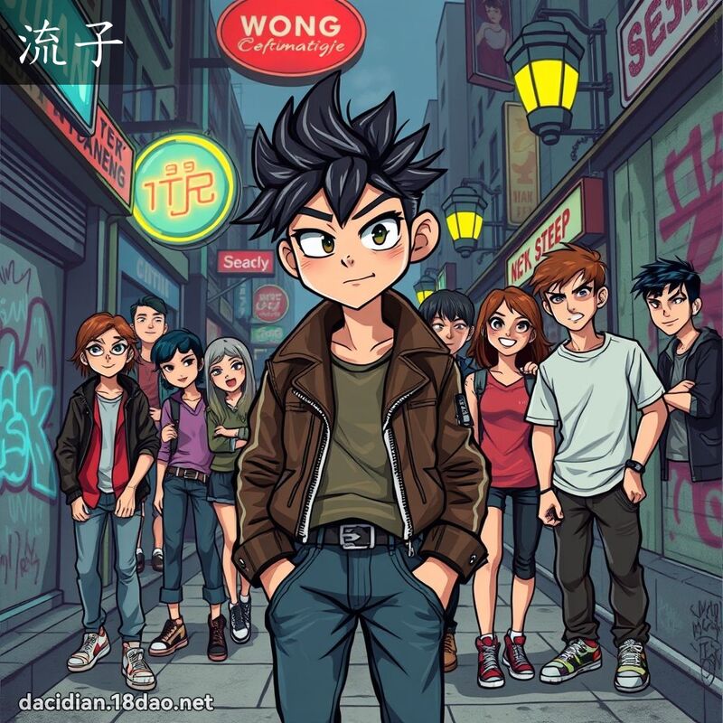流子 - 国语大辞典配图