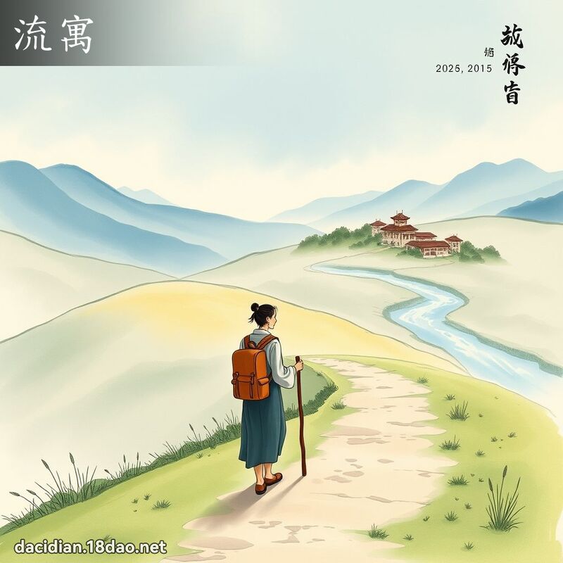 流寓 - 国语大辞典配图