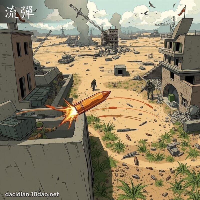 流彈 - 國語大辭典配圖
