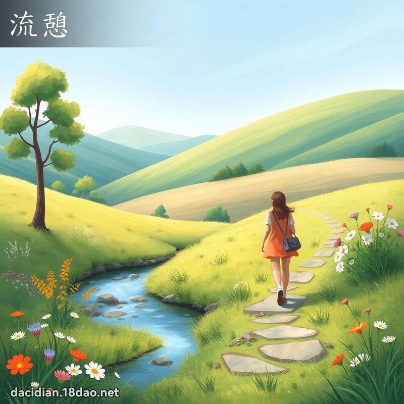 流憩 - 国语大辞典配图