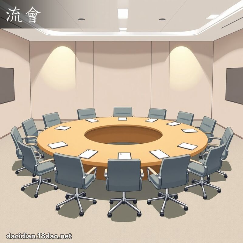 流会 - 国语大辞典配图