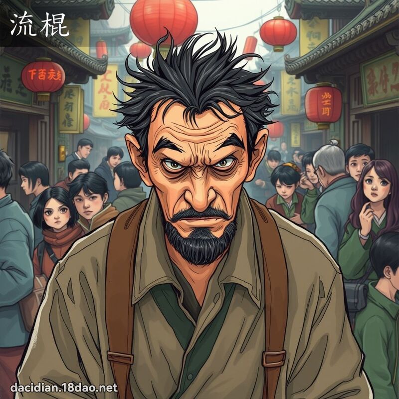 流棍 - 国语大辞典配图