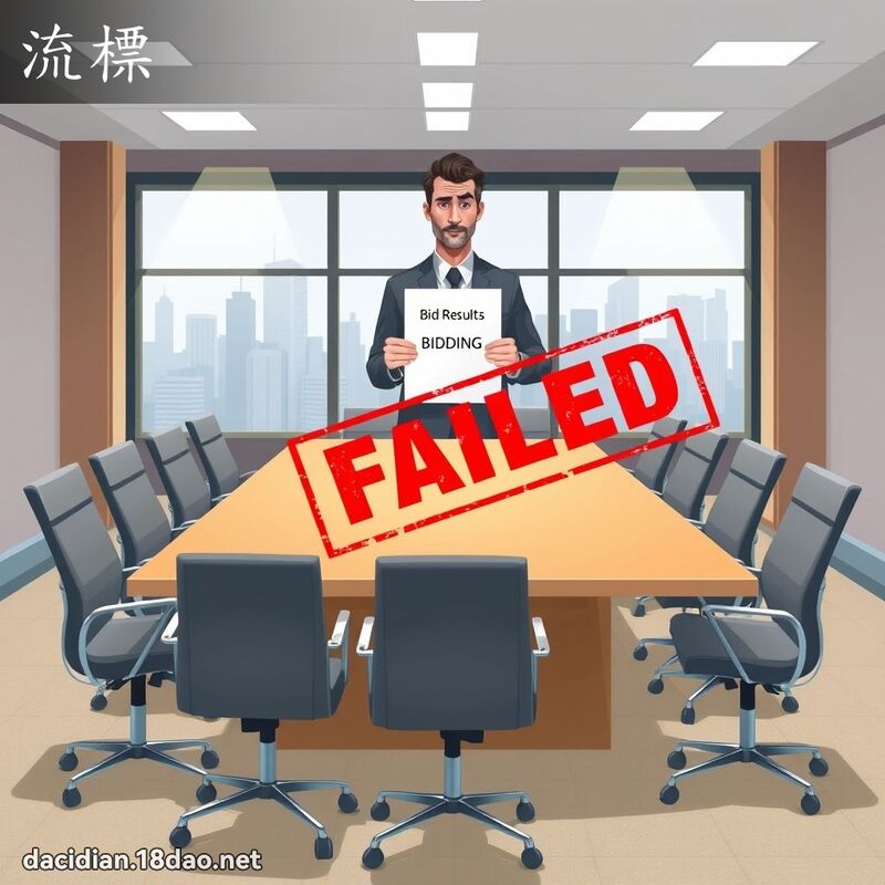 流標 - 国语大辞典配图