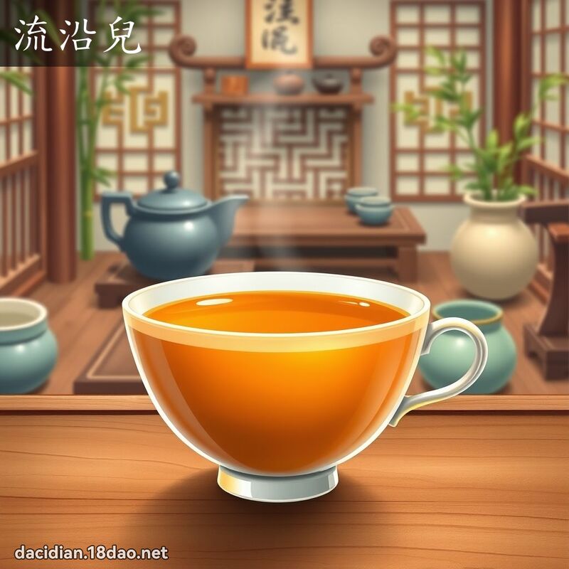 流沿儿 - 国语大辞典配图